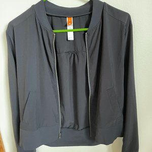 Lucy Activewear Crop Black Jacket